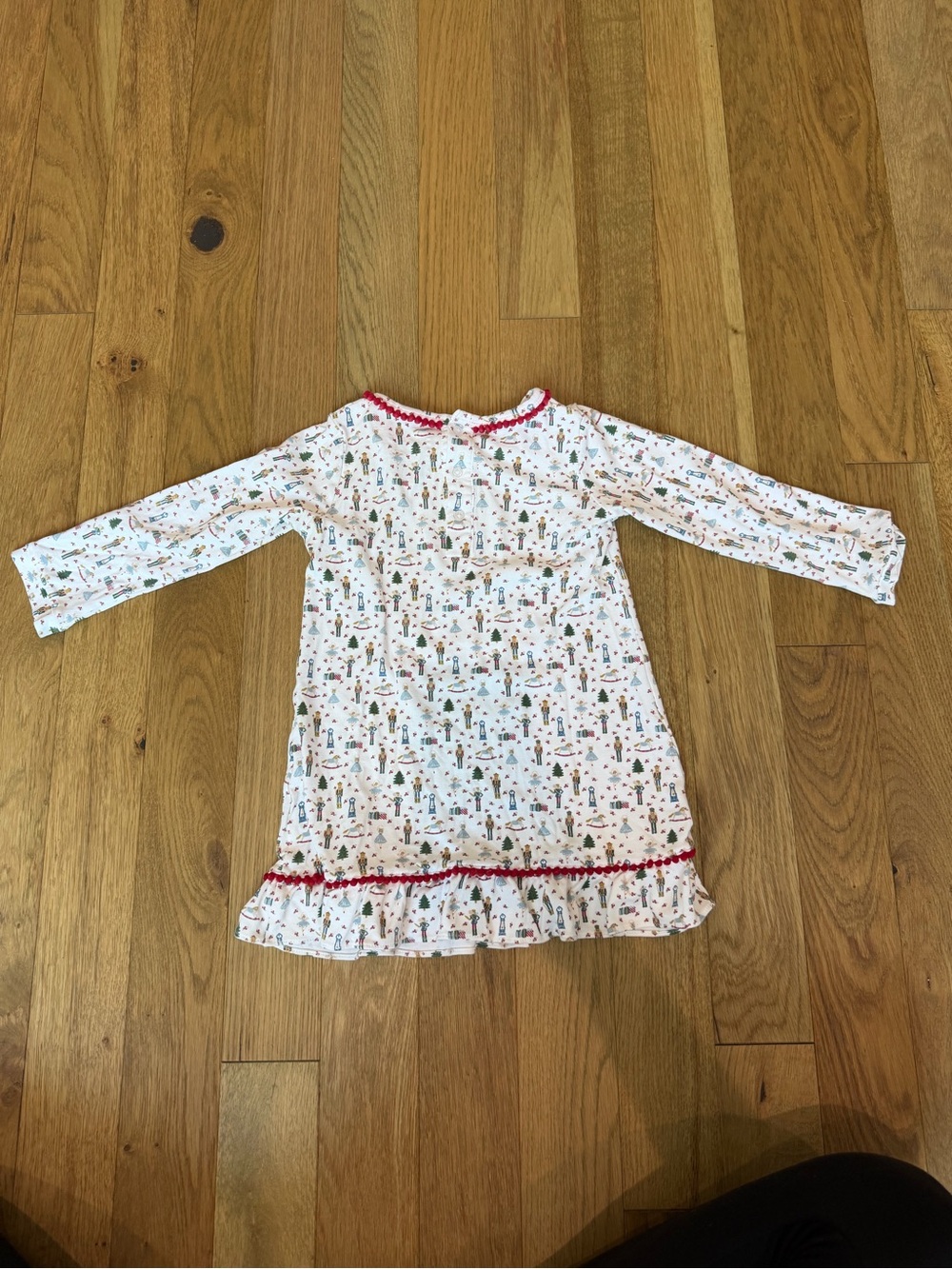 🎄 Lila + Hayes Carlin Nutcracker Pajama Gown Girls Size 3 EUC - Picture 7 of 11